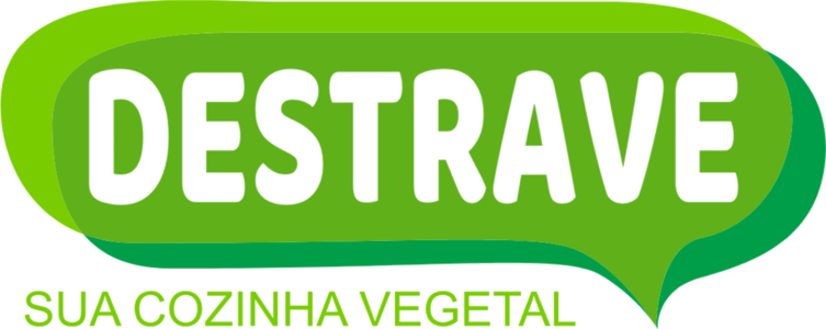 Logo Destrave — sua cozinha vegetal